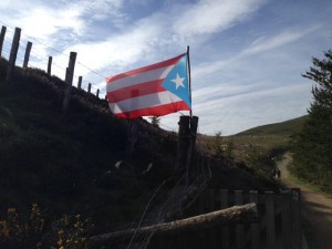 The French Spanish border in Basque Country.