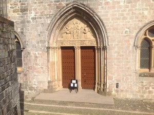The church at Roncevalles